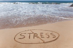 No stress - stress relief symbol